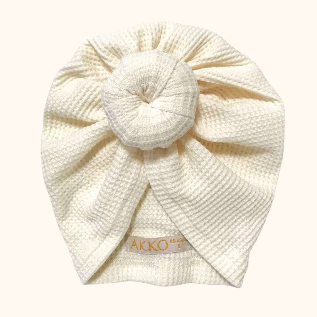Turban Coton Epais KAYE - Ecru