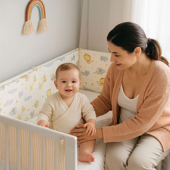 Tour de lit bébé | Cocon Sécuritaire – Image 4