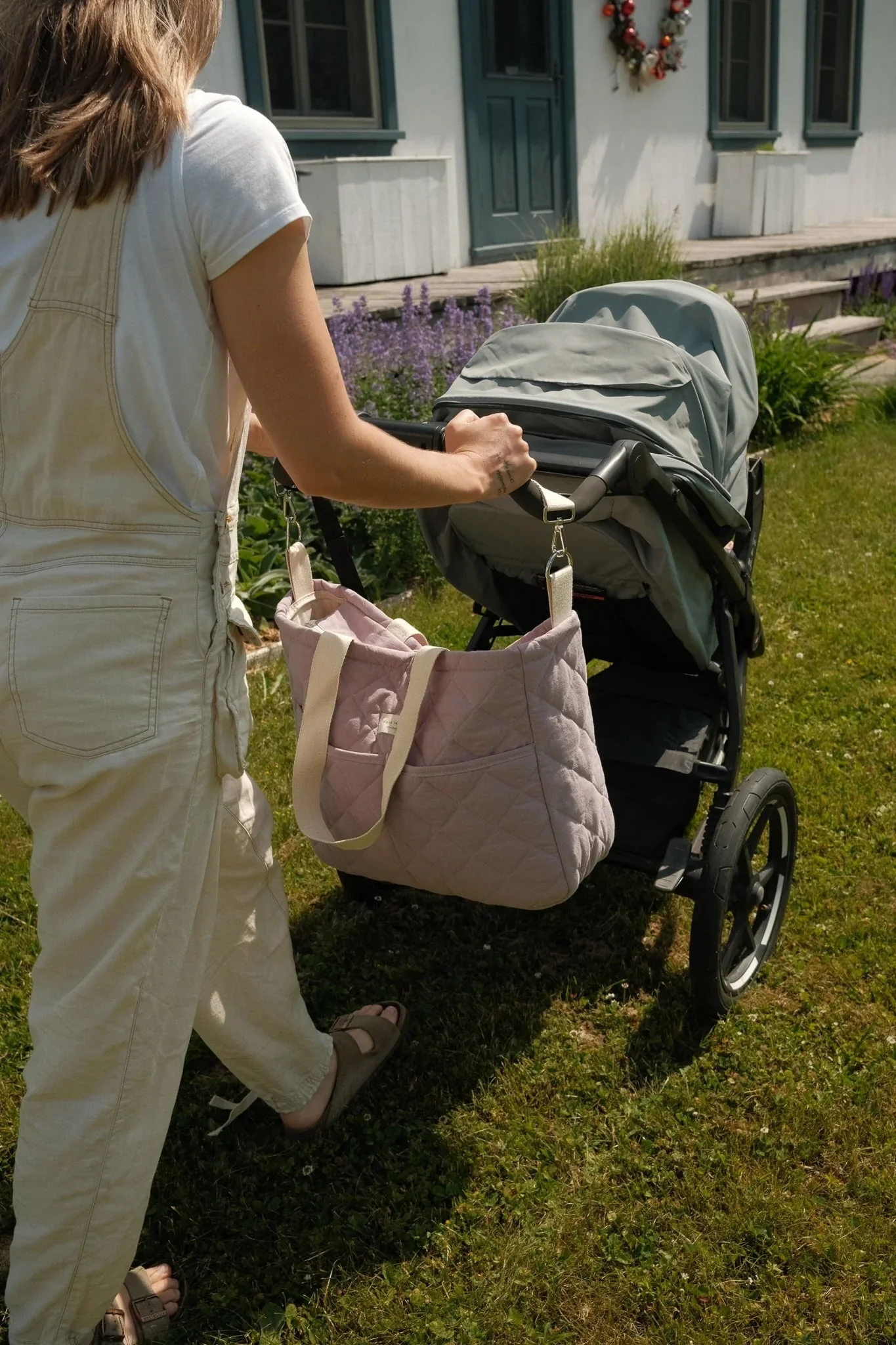 Sac à couches - Lilas - Dans le sac – Image 2