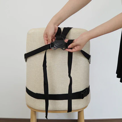 Ceinture de Sécurité pour Chaise Haute Bébé: Maintenez Bébé en Toute Sécurité à Table – Image 4