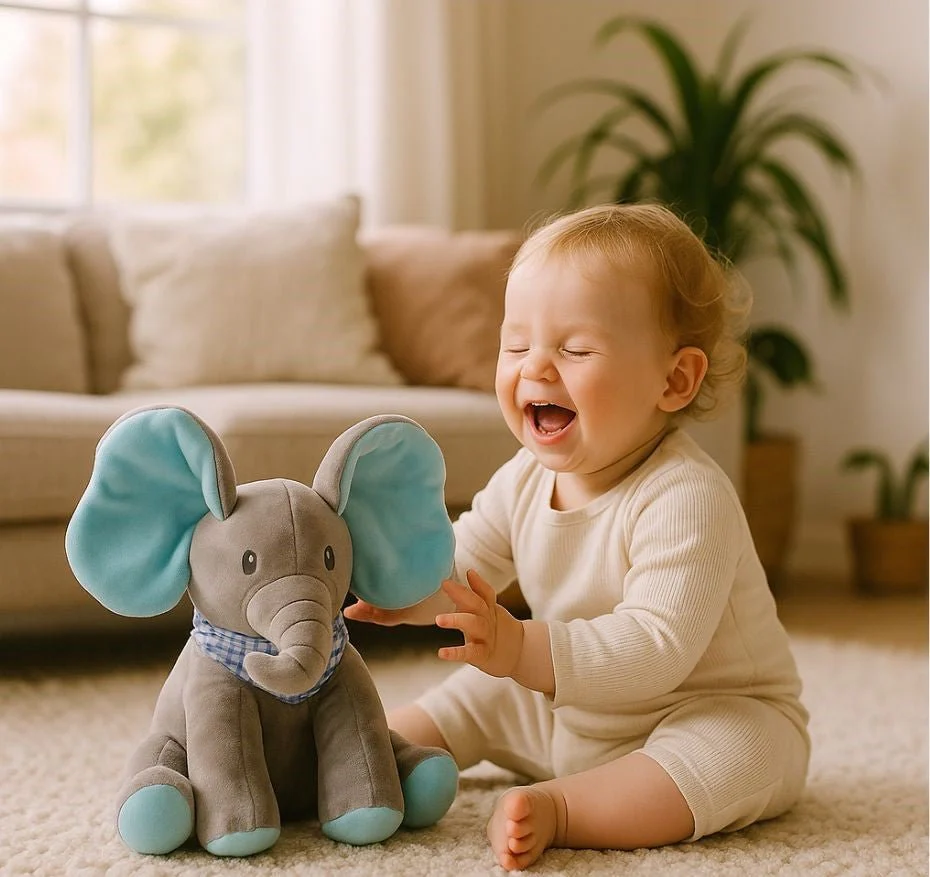Peluche Éléphant Lélé – Interactive™ – Image 2