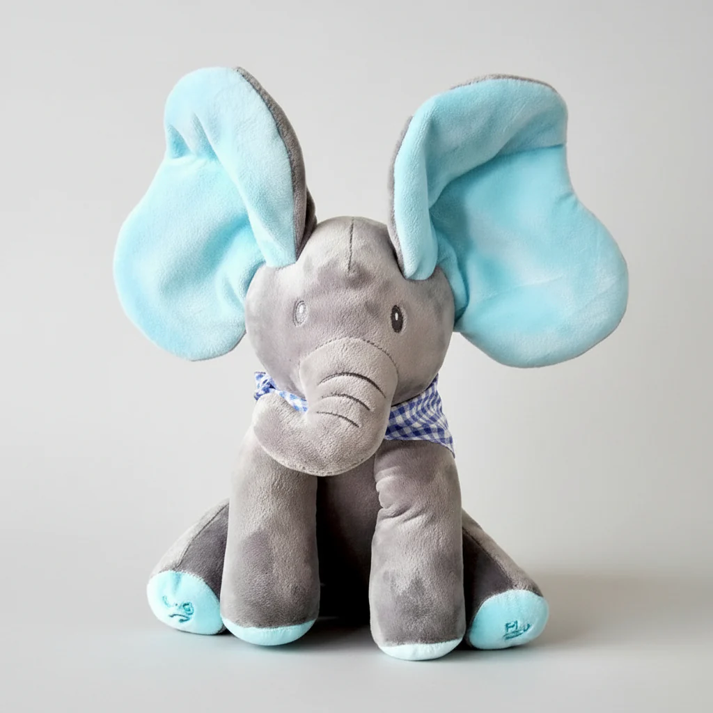 Peluche Éléphant Lélé – Interactive™ – Image 4