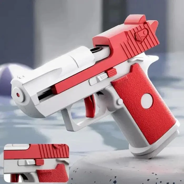 MINI PISTOLET A EAU MÉCANIQUE - TIR CONTINU LONGUE PORTÉE – Image 5