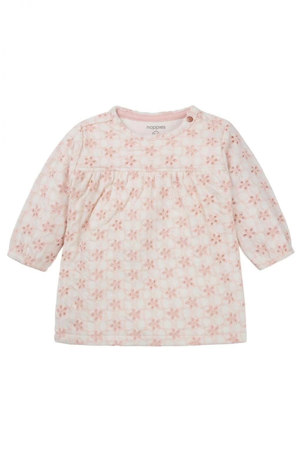 Robe Miles - Rose, blanc et dentelle floral - Noppies
