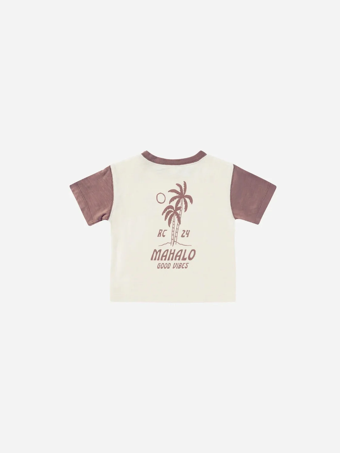 Chandail manches courtes - Mahalo (Palmiers) - Rylee + Cru – Image 2