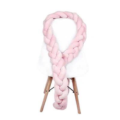 Tour de Lit Tresse ROSE™ – Protection Douce et Sécurisée pour Bébé – Image 2