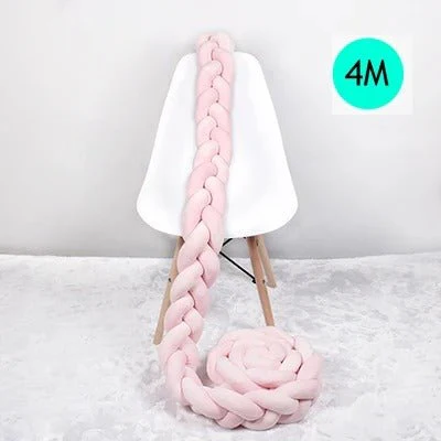 Tour de Lit Tresse ROSE™ – Protection Douce et Sécurisée pour Bébé – Image 5
