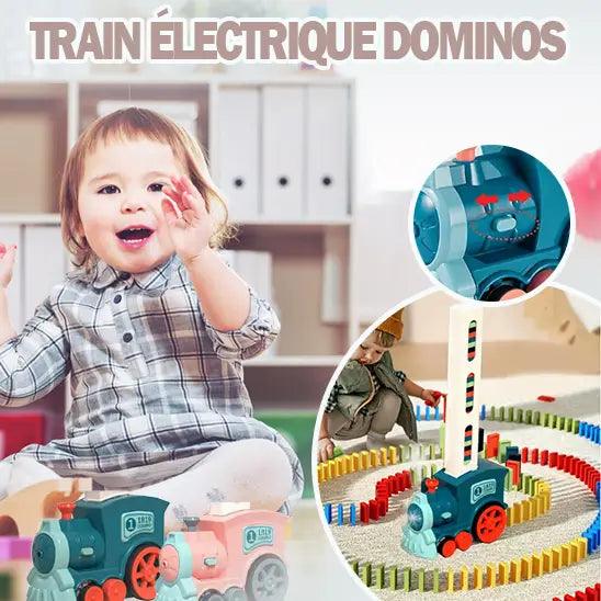 Train Domino Automatique Éducatif Montessori | PisteEnchantée™