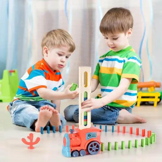 Train Domino Automatique Éducatif Montessori | PisteEnchantée™ – Image 3